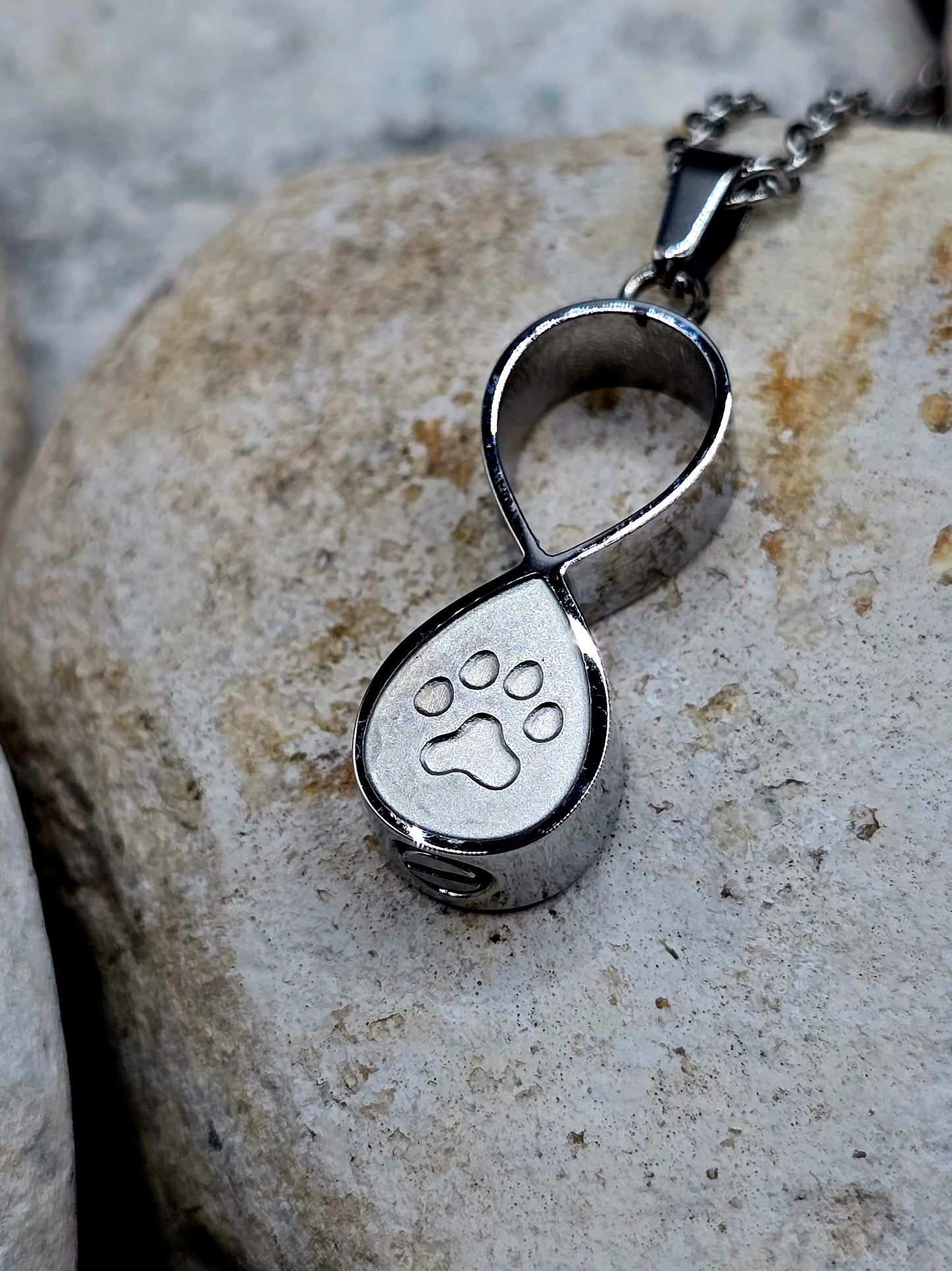 Stainless steel pet infinity