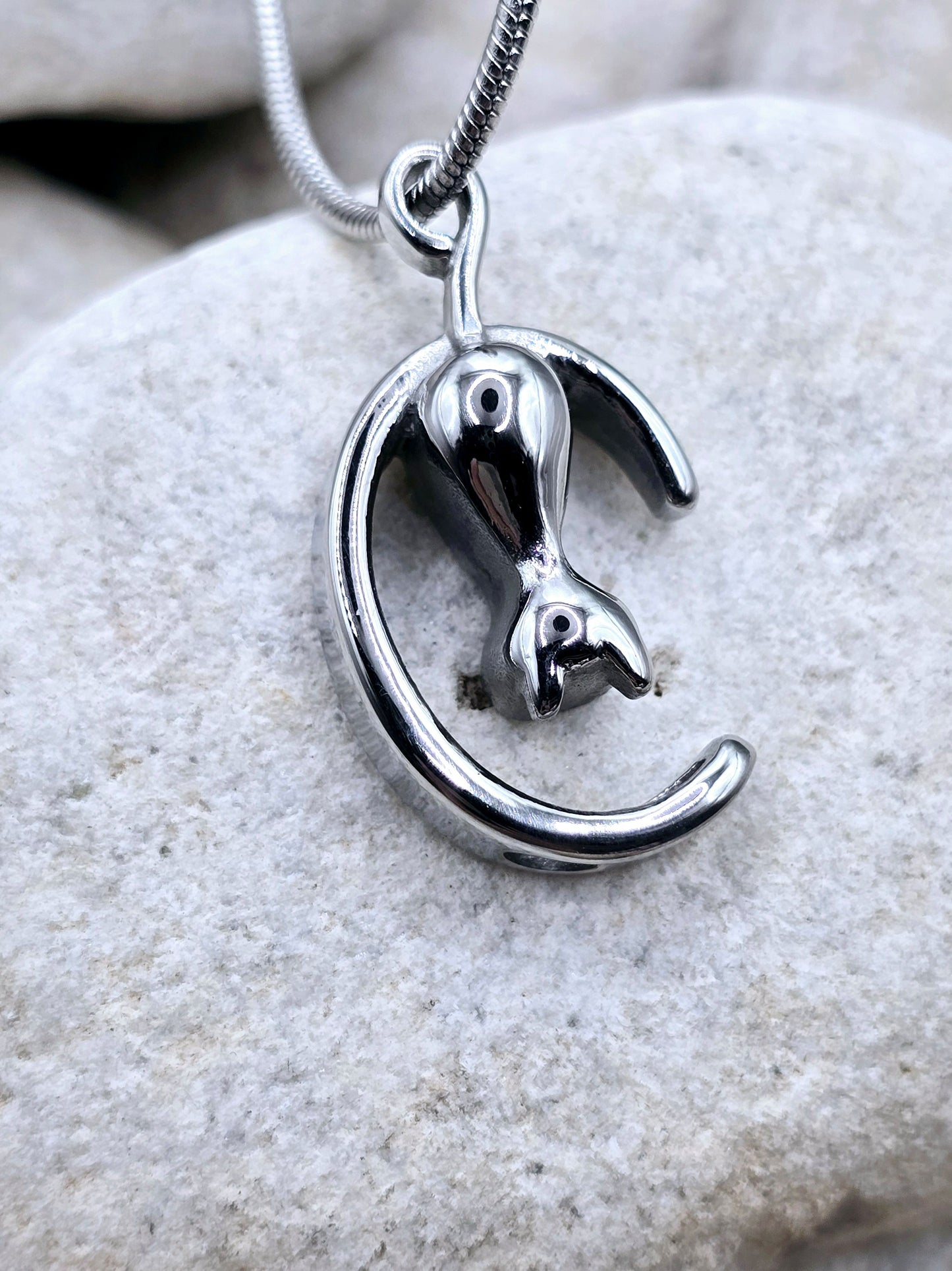 Cat urn necklace